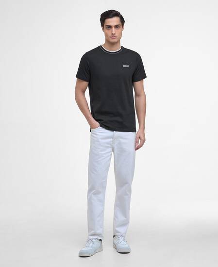 Buxton Tipped T-Shirt Black