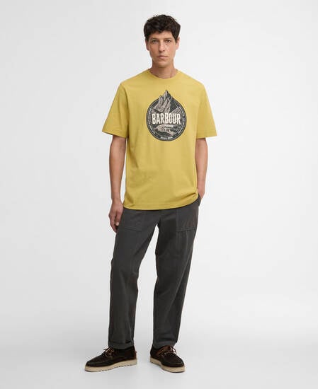 Basswood Relaxed T-Shirt Burnished Gold