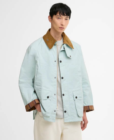 Giacca casual oversize Bedale Ice Blue