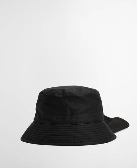 Barbour x Kaptain Sunshine Caped Bucket Hat Black