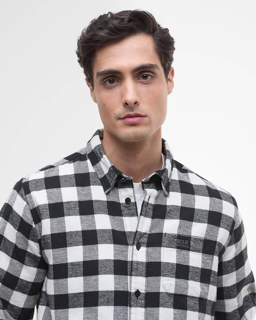 Blackstreak Gingham Long-Sleeved Shirt