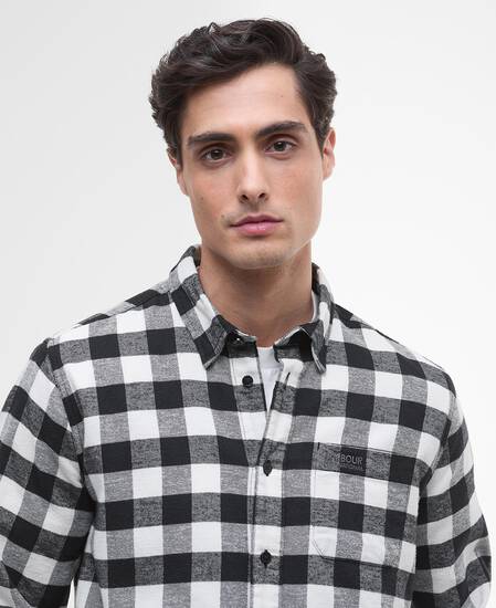 Hemd Blackstreak Gingham Long-Sleeved Black