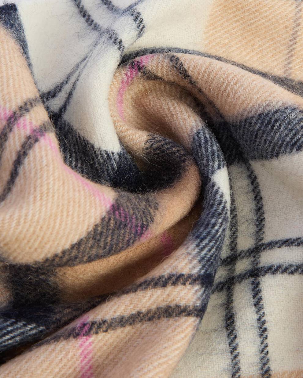 Serena Tartan Lambswool Scarf