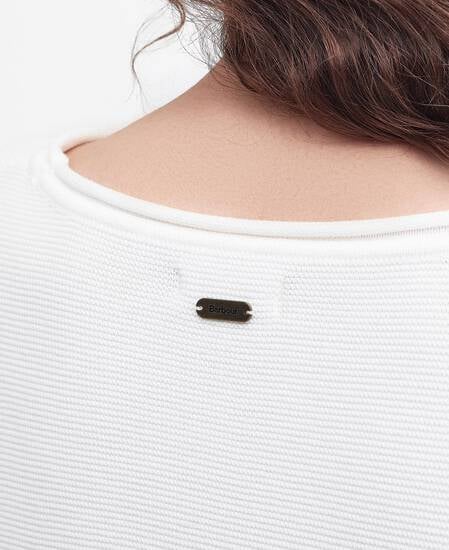 Marine Crew Neck Jumper Cloud