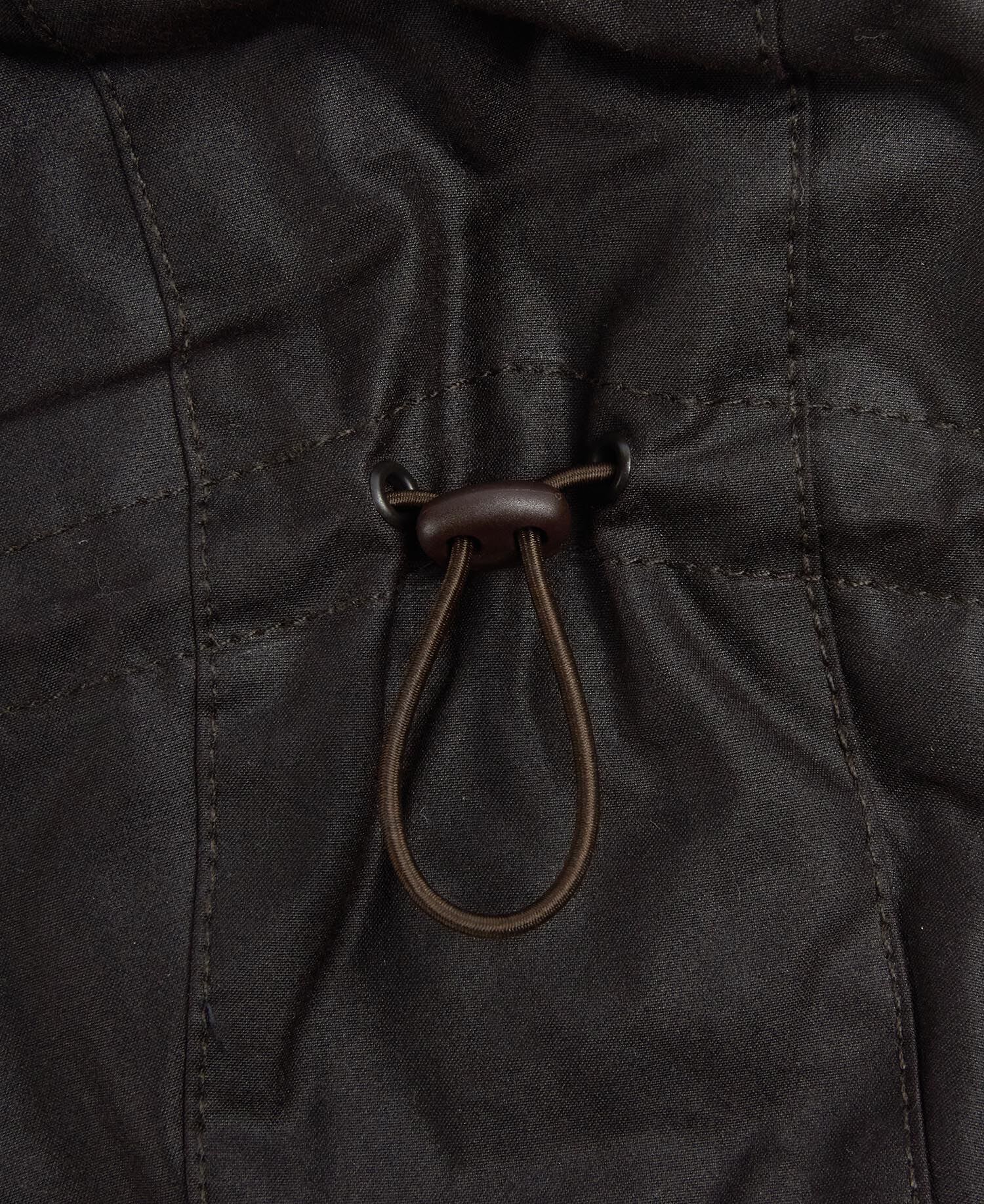 Waxed Storm Hood Rustic