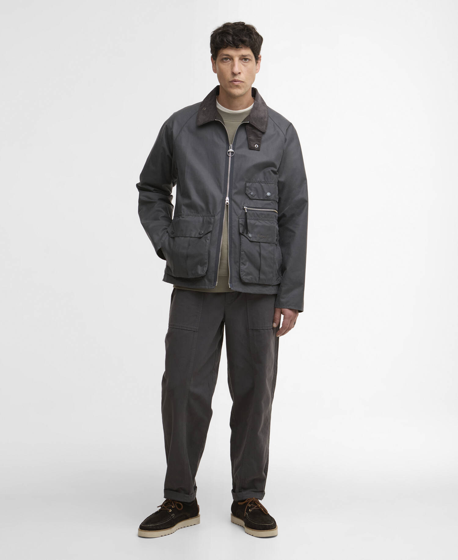 Finwick Relaxed Trouser Asphalt image number 0