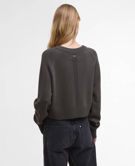 Atlanta V-Neck Jumper Dusky Khaki