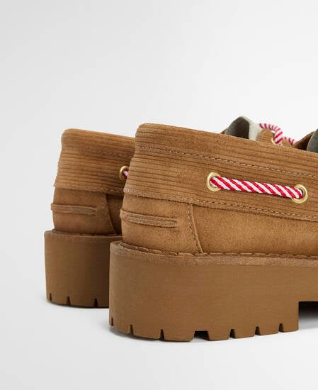 Darras Boat Shoes Beige/Mist