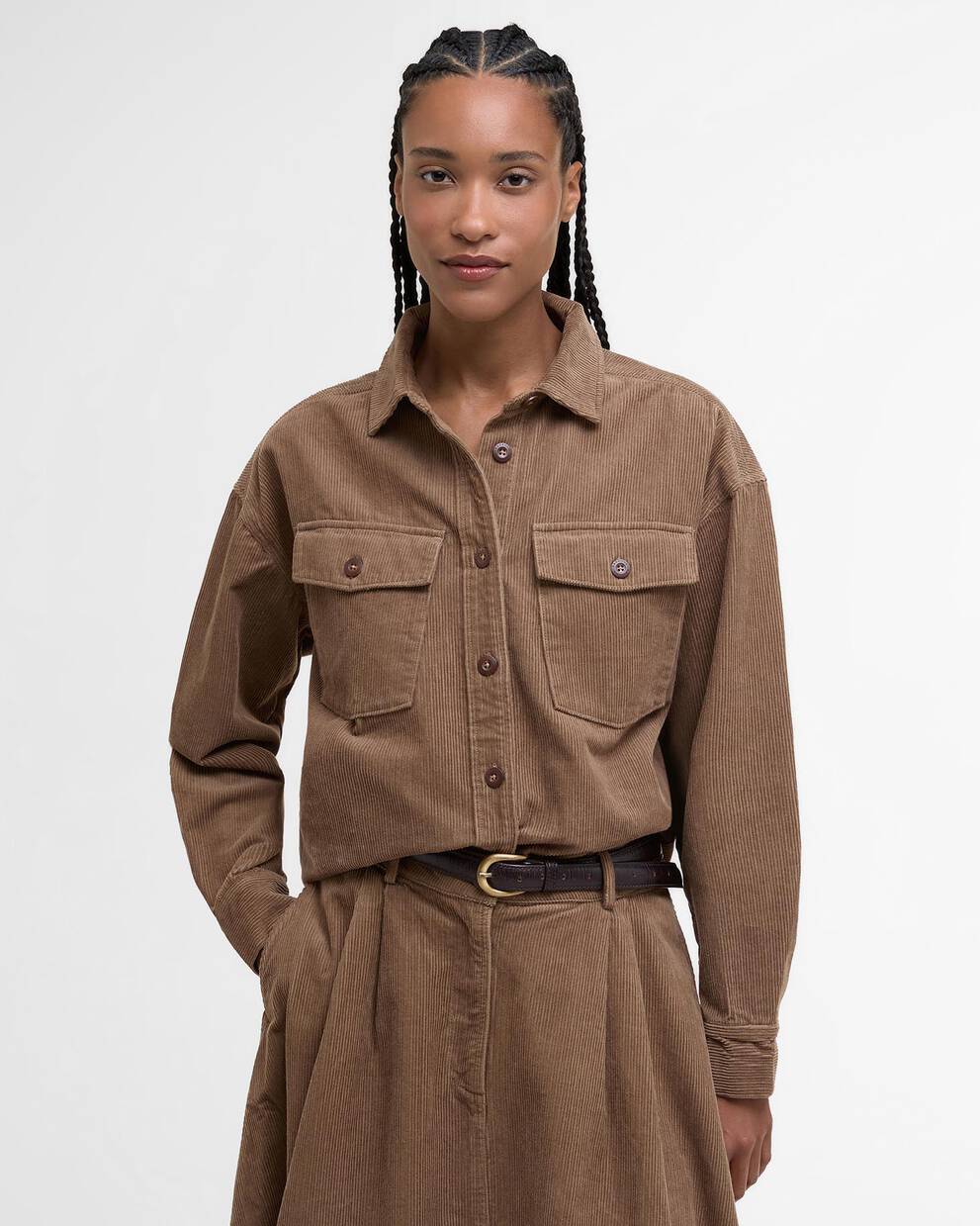 Yasmin Relaxed Cord Shirt