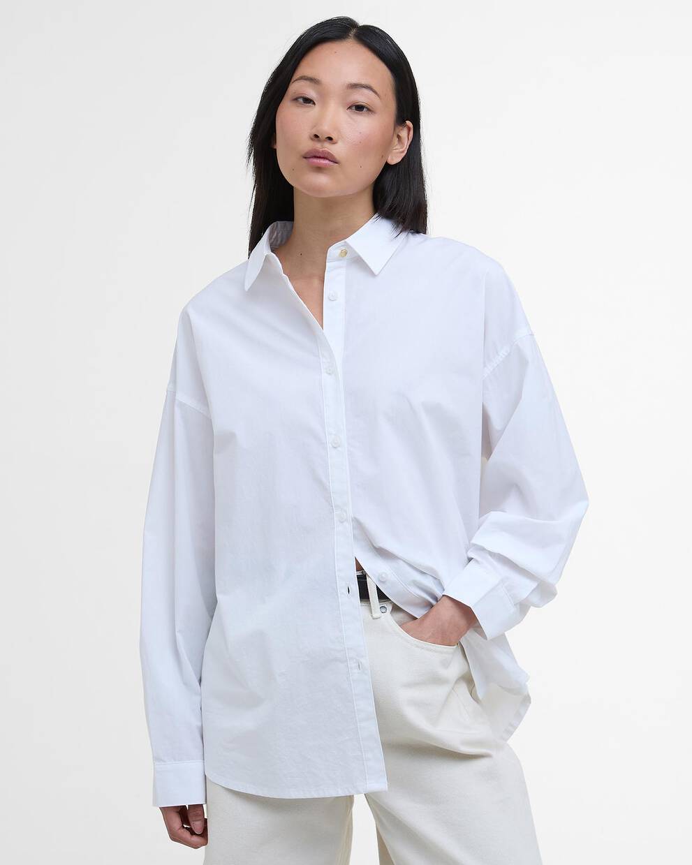 Edith Oversized Long-Sleeved Shirt