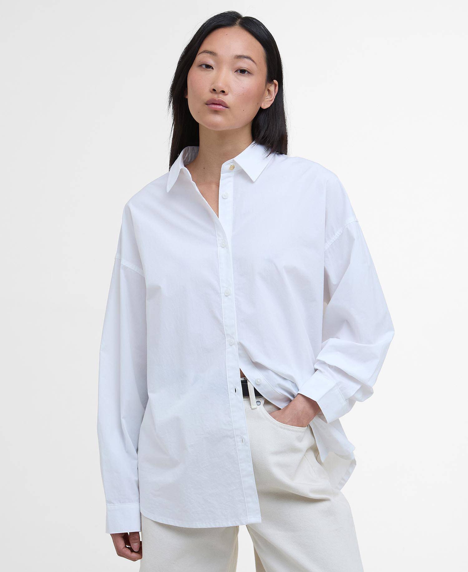 Edith Oversized Long-Sleeved Shirt image number 0