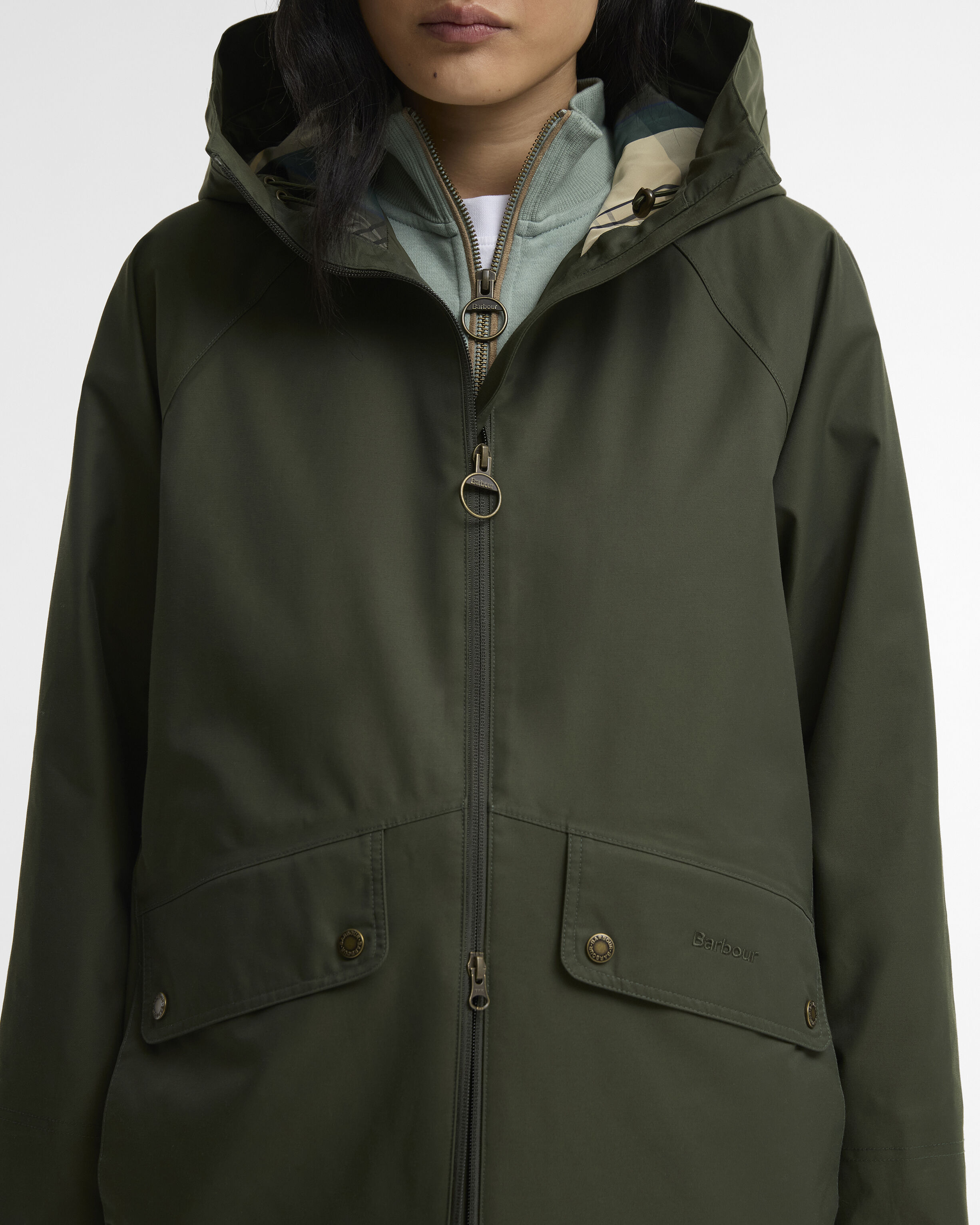 Heron Waterproof Jacket Olive
