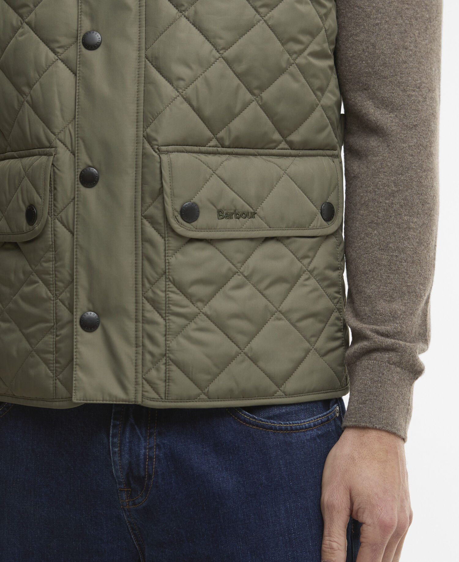 Lowerdale Gilet Dusty Olive