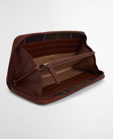 Birch Leather Matinee Purse Brown Birch Leather Matinee Purse Brown