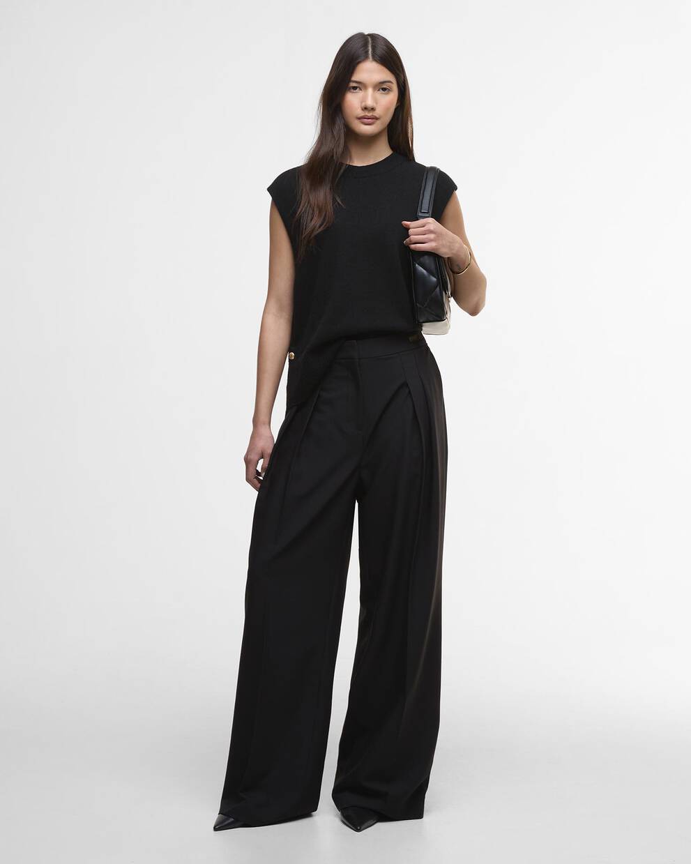 Kaia Wide-Leg Trousers