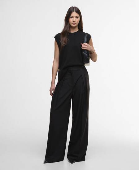 Hose Kaia Wide-Leg Black