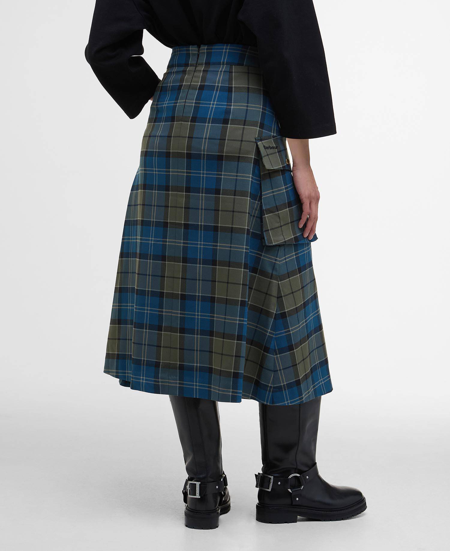 Wilma Tartan Maxi Skirt image number 2
