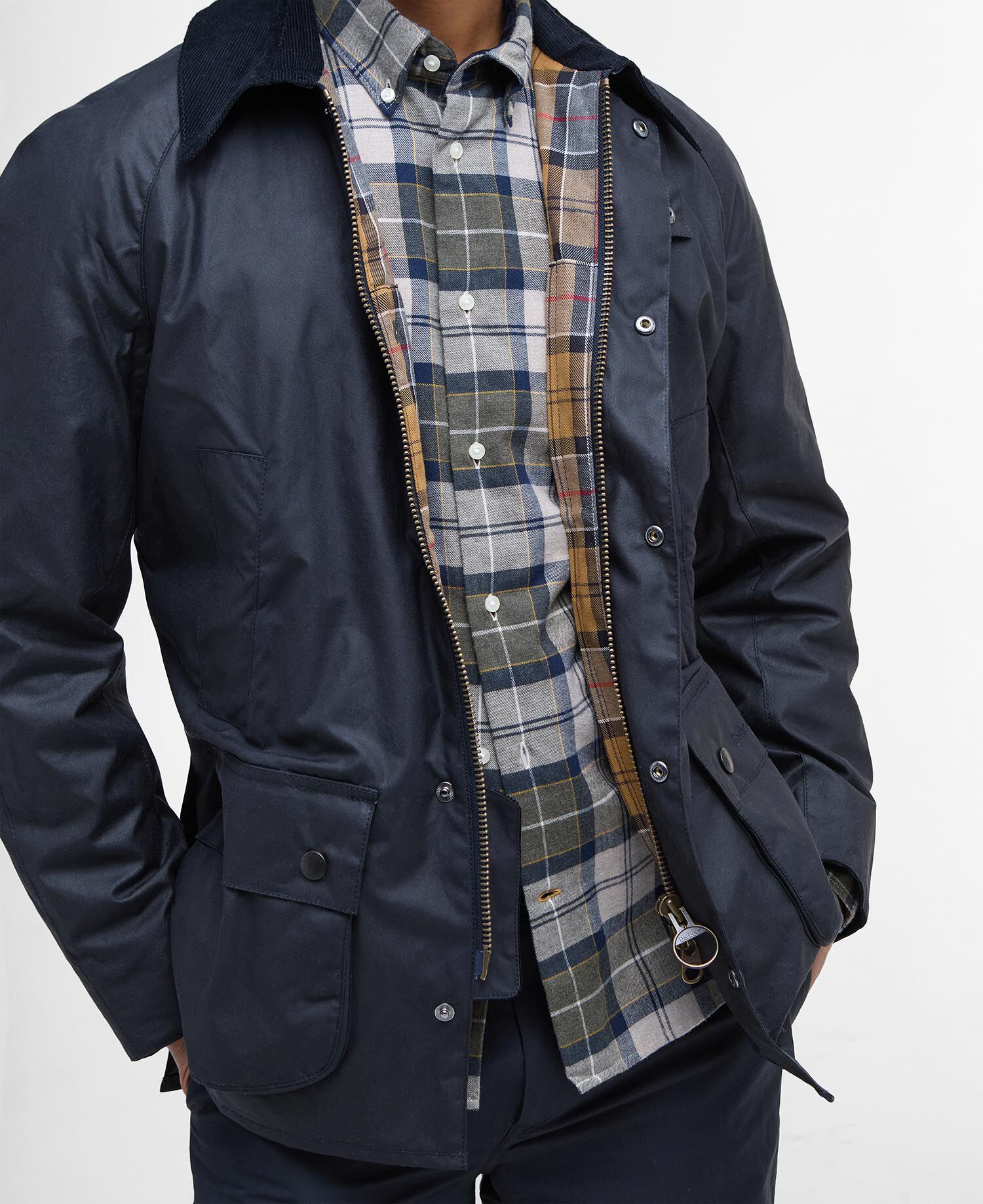 Barbour ASHBY ネイビー　L Ashby Wax Jacket in Navy by Barbour – Logan's of Lexington