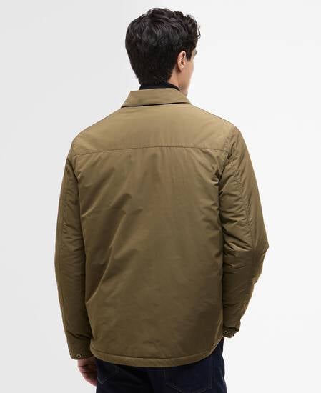 Padded Ariel Shirt Jacket Light Sage