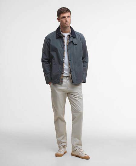 Peached Tracker Casual Jacket Charcoal