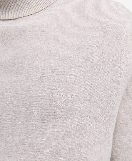 Hector Rollneck Jumper Mist Marl