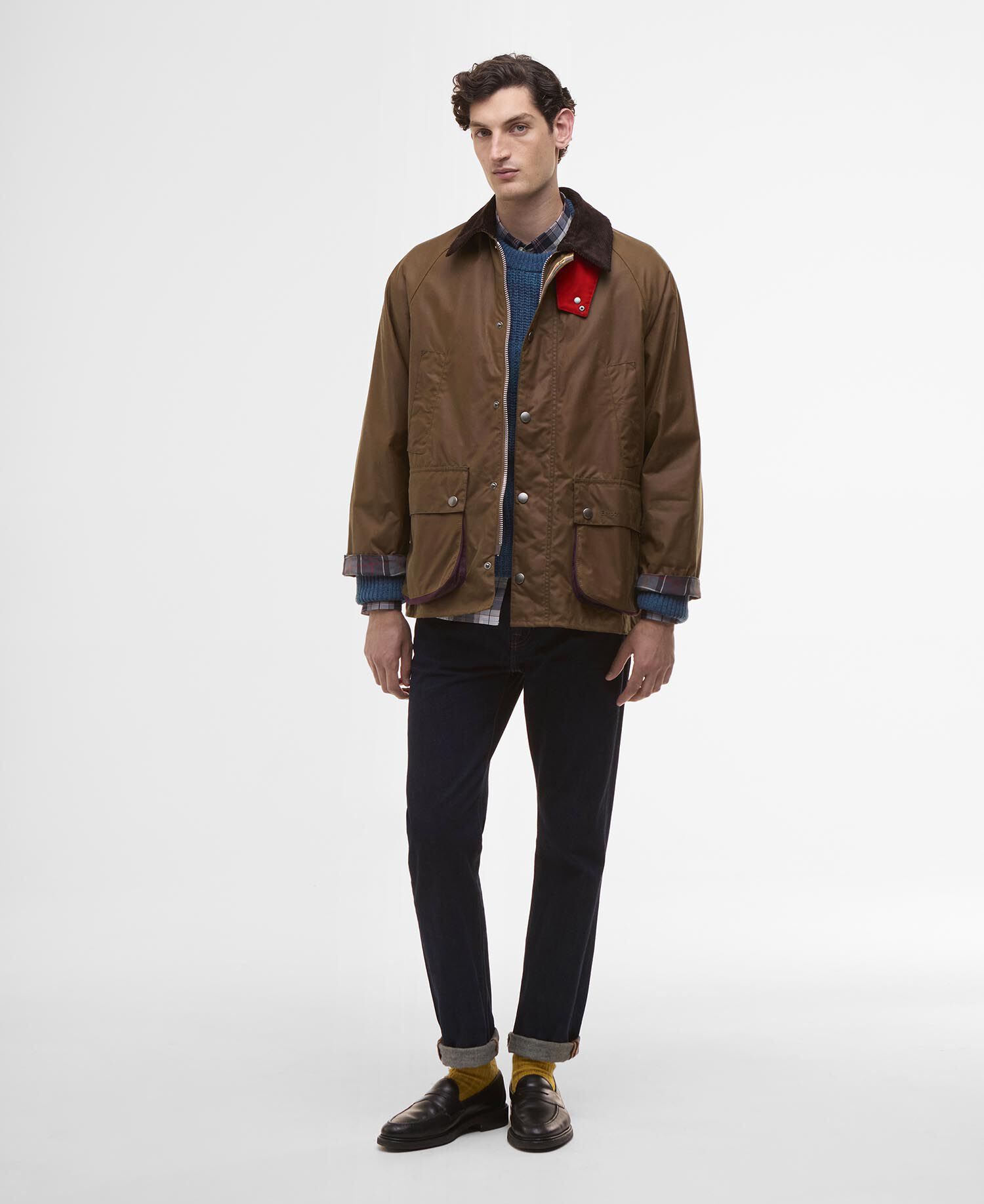 Buy Paul Smith loves Barbour Oversized Bedale Waxed Jacket