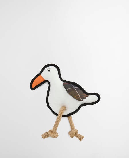 Dog Seabird Toy White