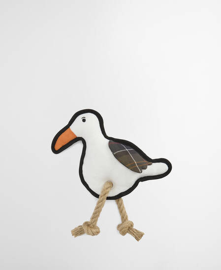 Dog Seabird Toy White