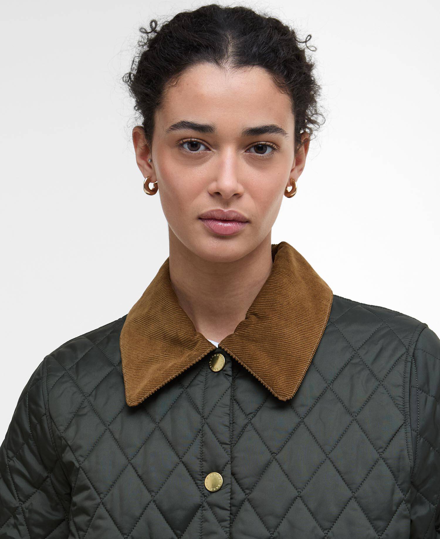 Icons Cropped Liddesdale Quilted Jacket image number 3