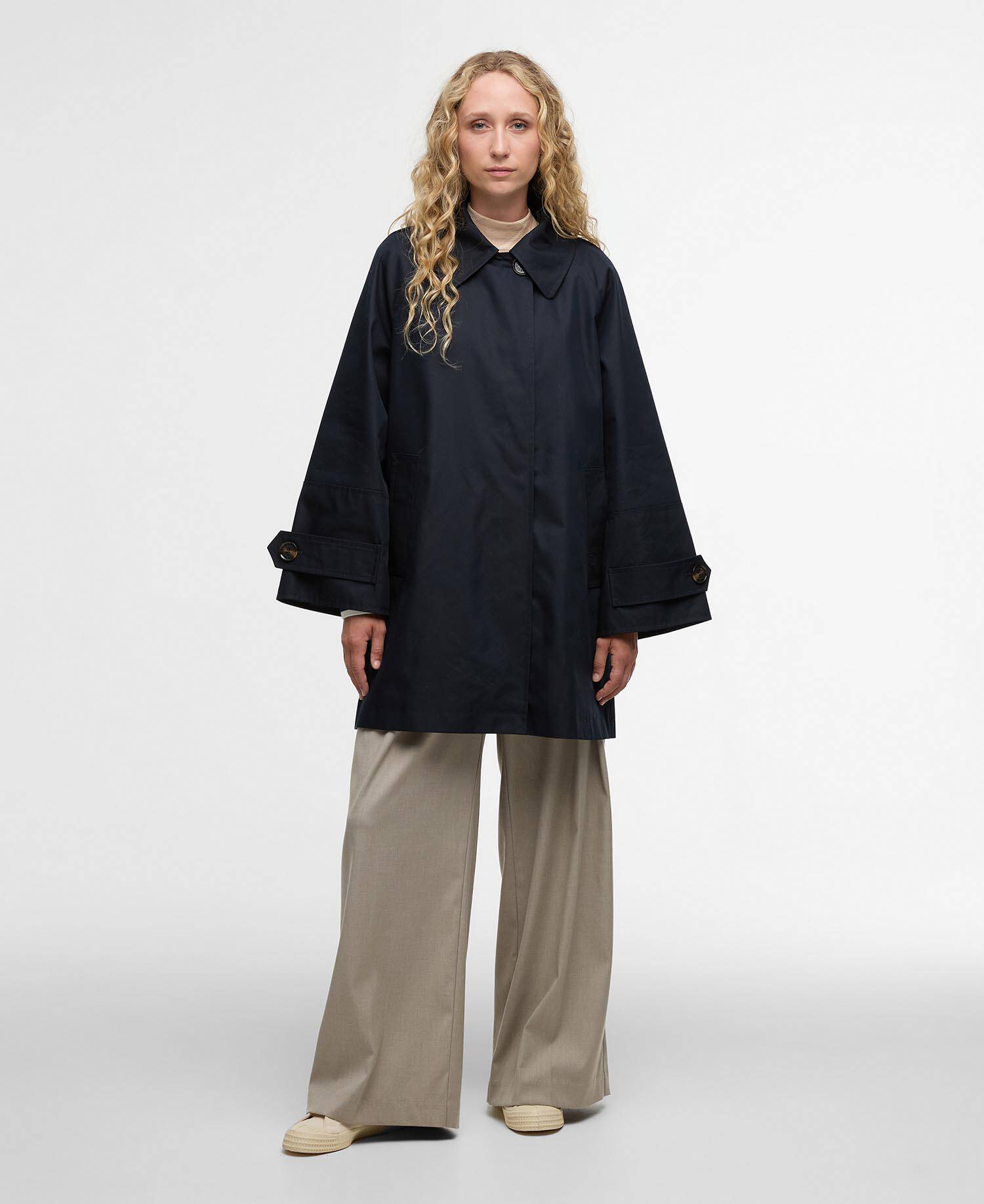 Kennedy Showerproof Jacket Dark Navy/Ancient Poplar image number 1
