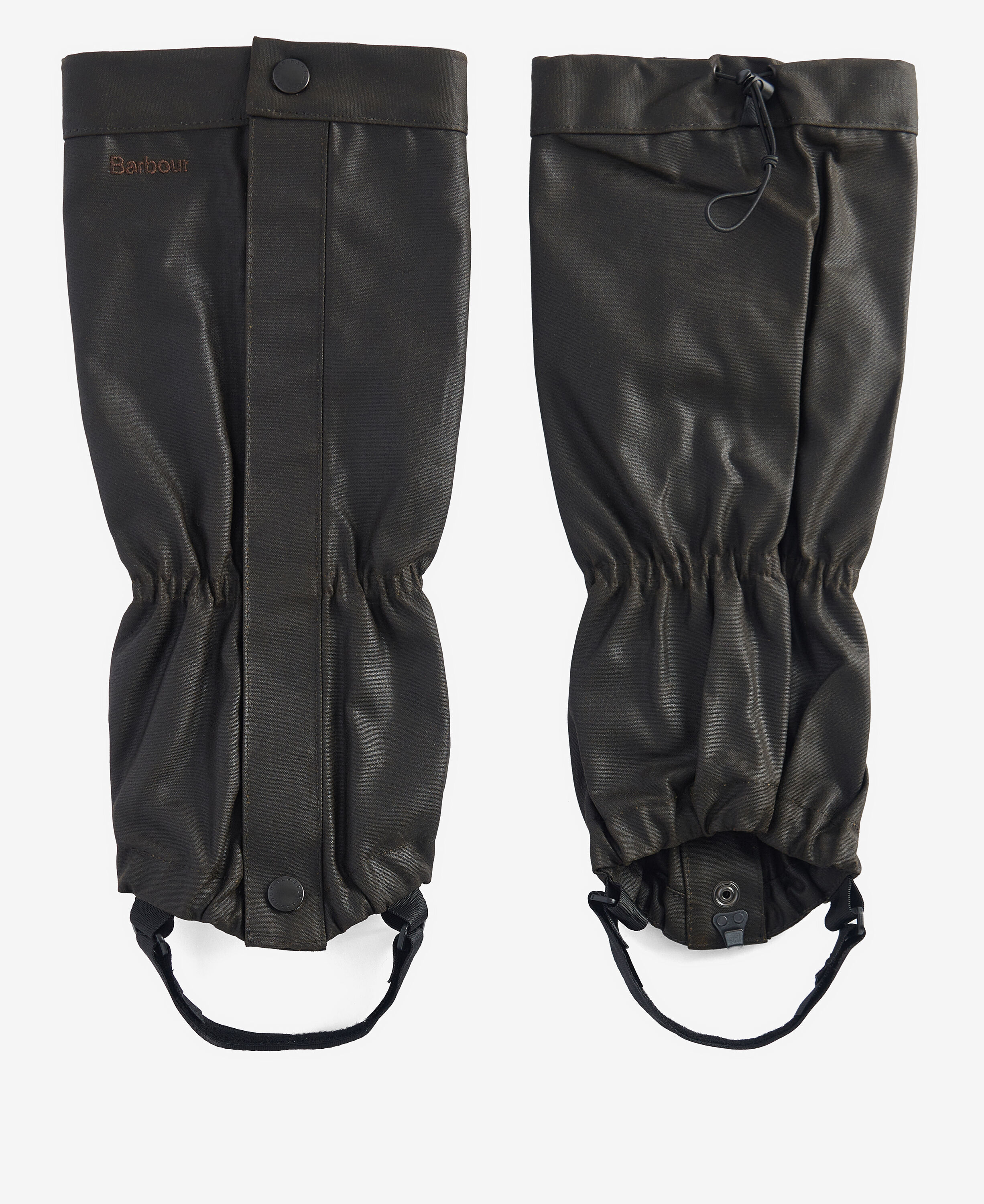 Waxed Cotton Gaiters Olive