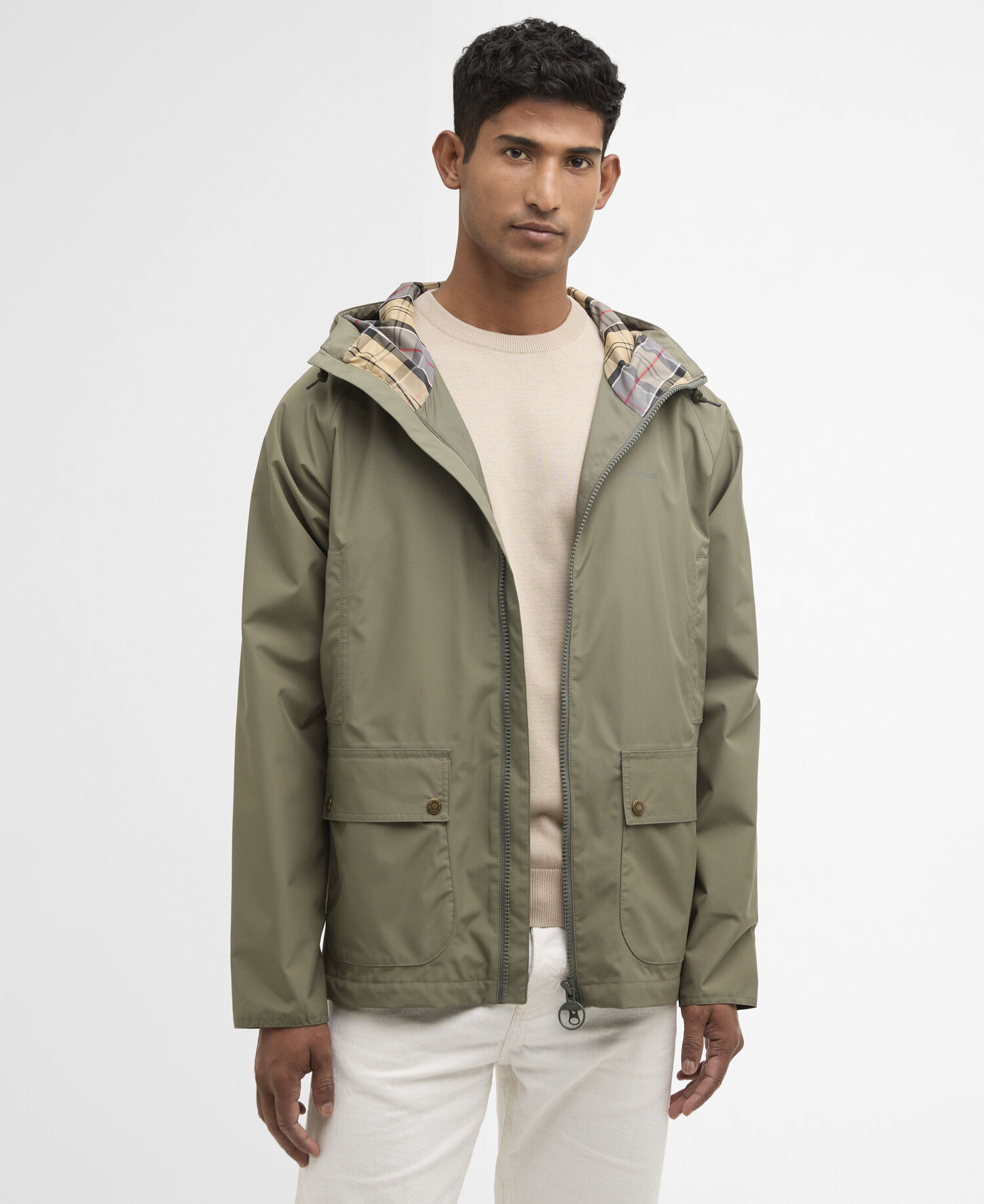 Jacke Hooded Domus Dusty Olive