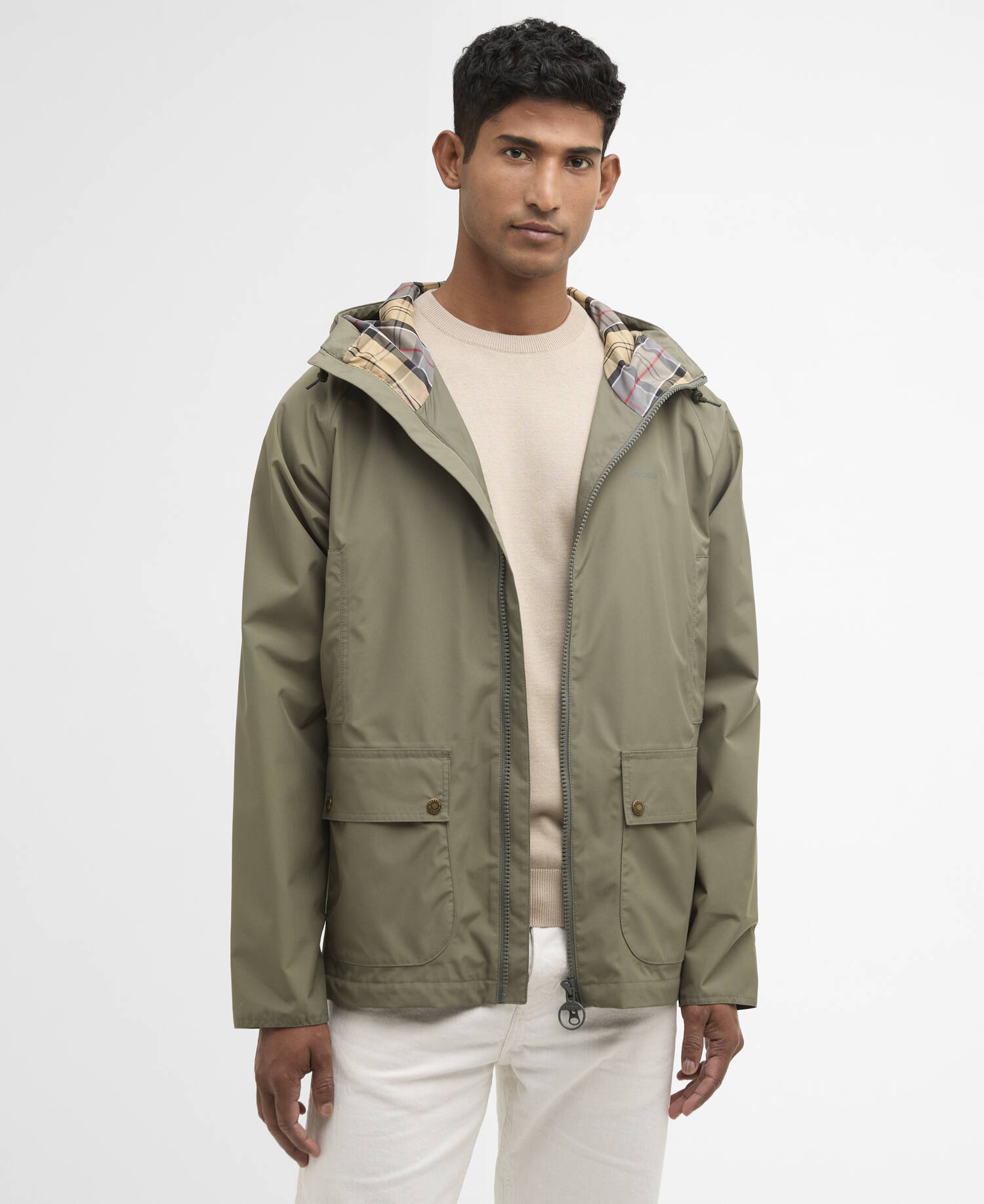 Jacke Hooded Domus Dusty Olive image number 0