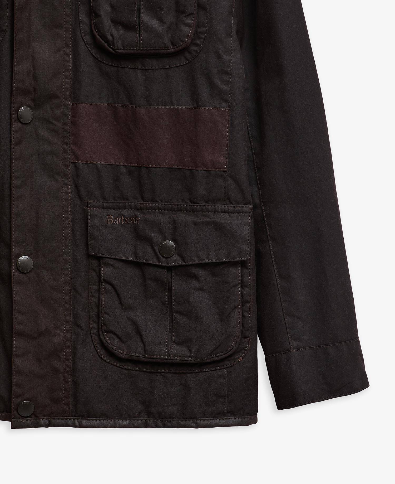 Barbour Re-Loved Corbridge Waxed Jacket - Size S image number 5