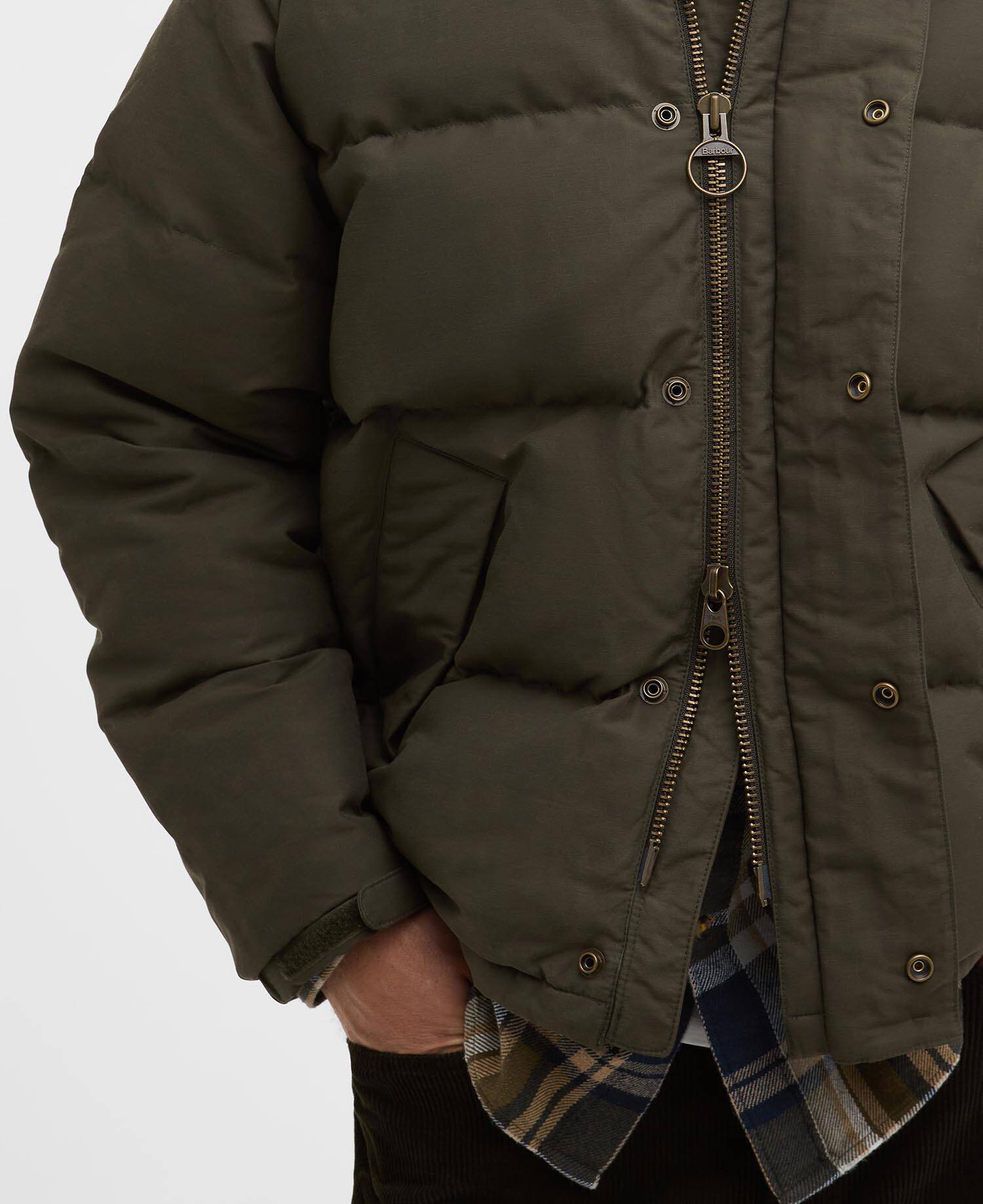 Barbour x SOREL Oversized Transport Puffer Jacket image number 5