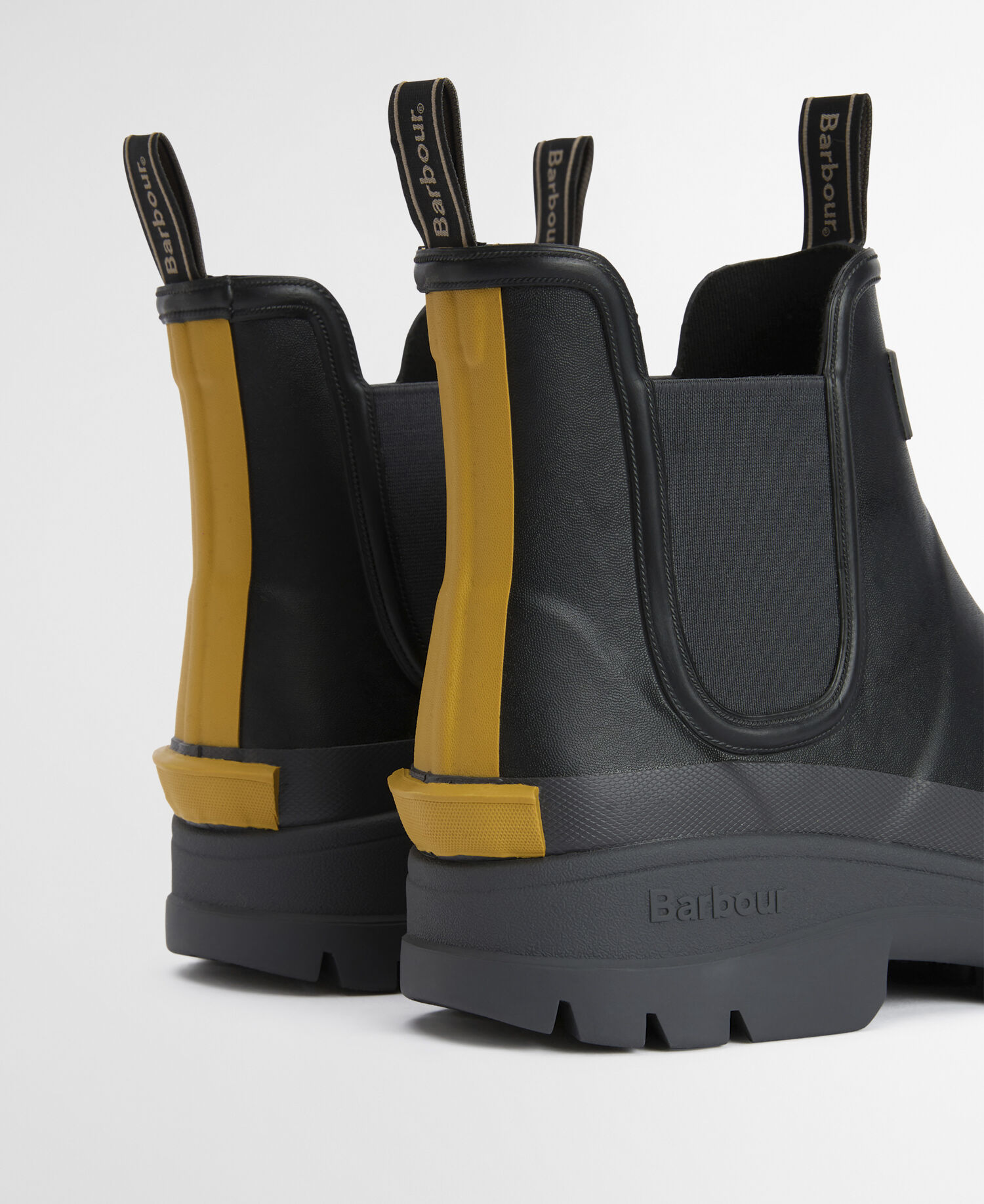 Gummistiefel Nimbus Black/Ochre