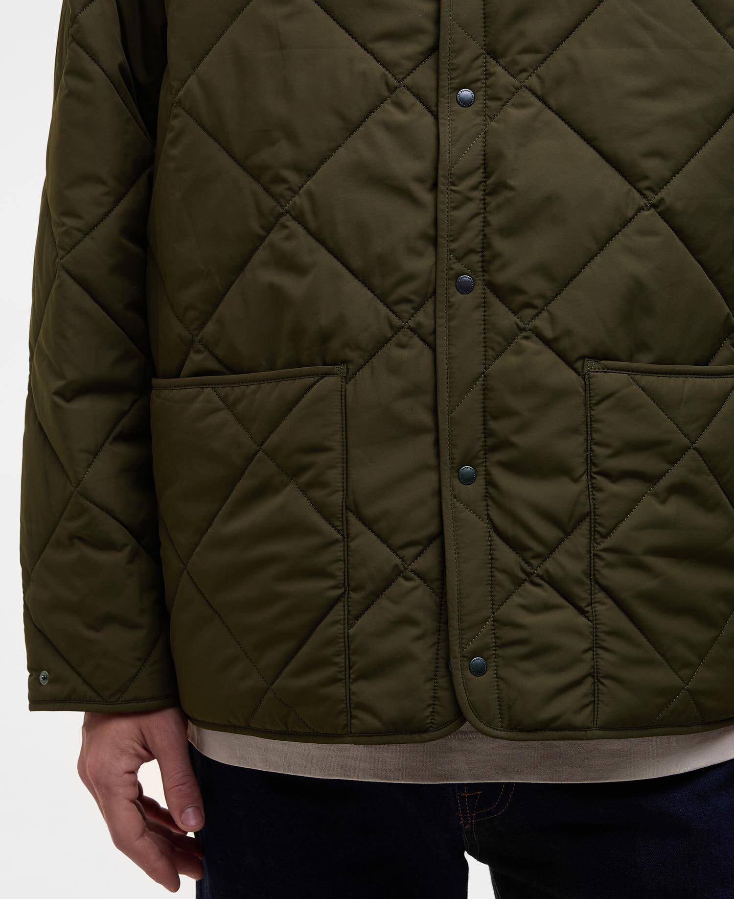 Giacca trapuntata Barbour x Kaptain Sunshine Khaki Brown image number 4
