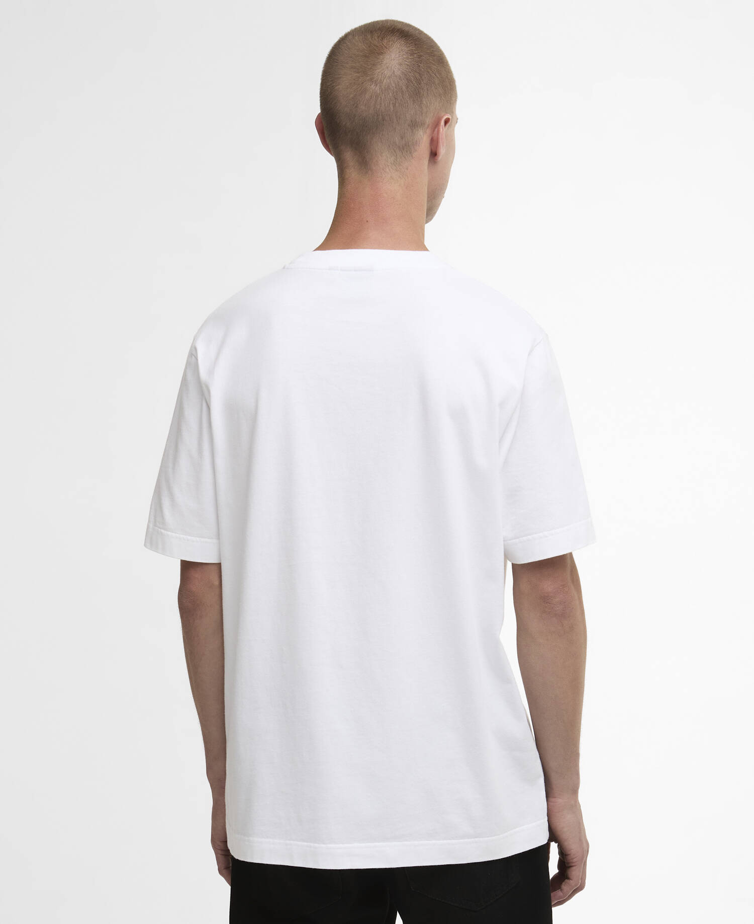 Outline Motor Graphic T-Shirt White image number 2