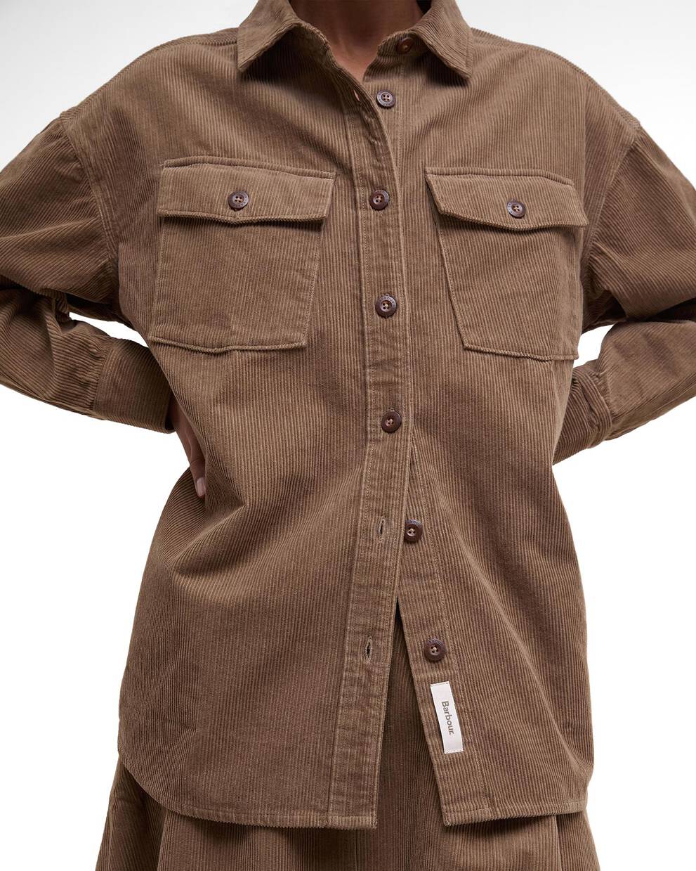 Yasmin Relaxed Cord Shirt