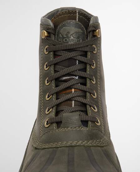 Barbour x SOREL Daystorm Horizon GTX Waterproof Hiking Boots Olive