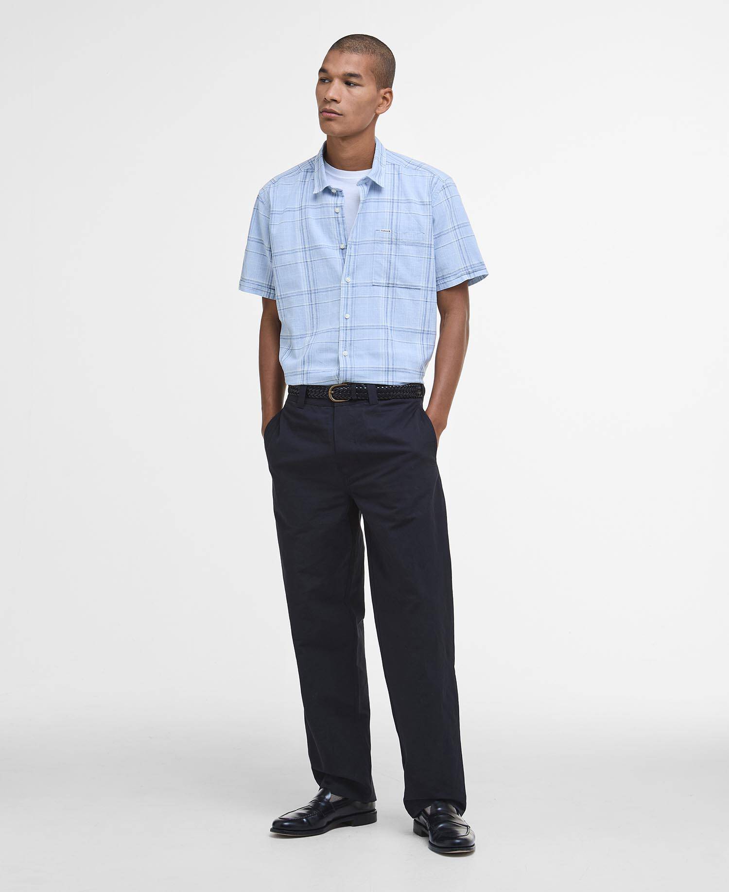 Coldingham Checked Short-Sleeved Shirt image number 1