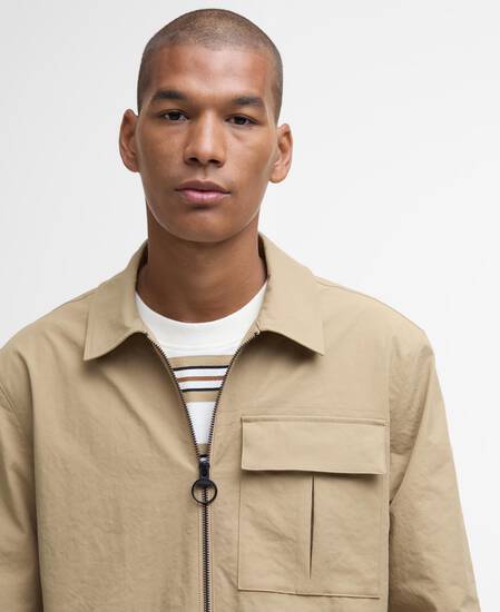 Bellman Textured Overshirt Trench