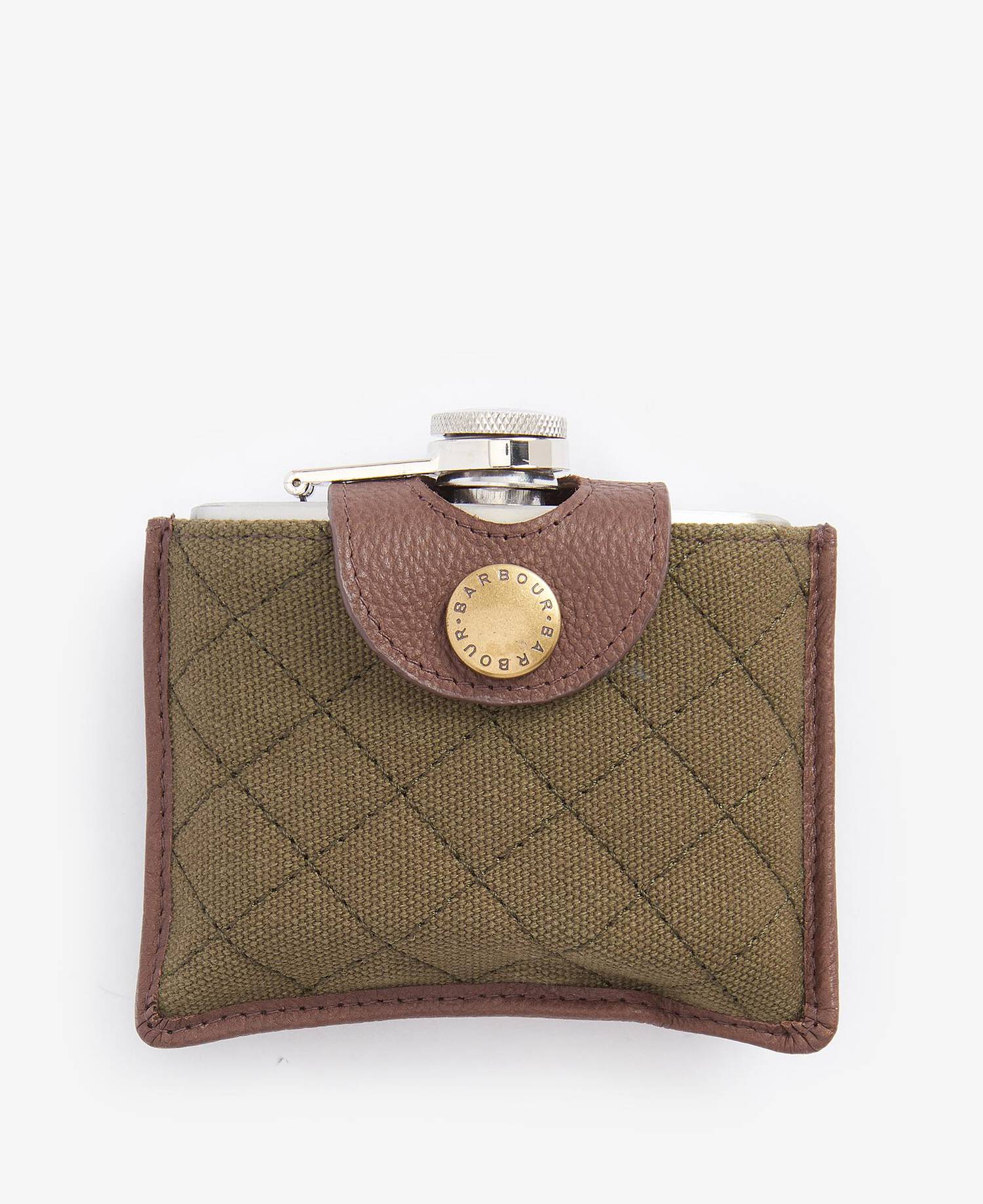 Padbury Quilted Hip Flask image number 0