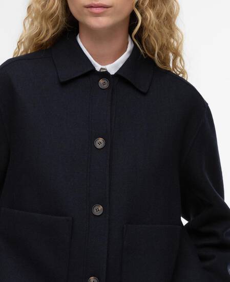 Ashdon Overshirt Dark Navy