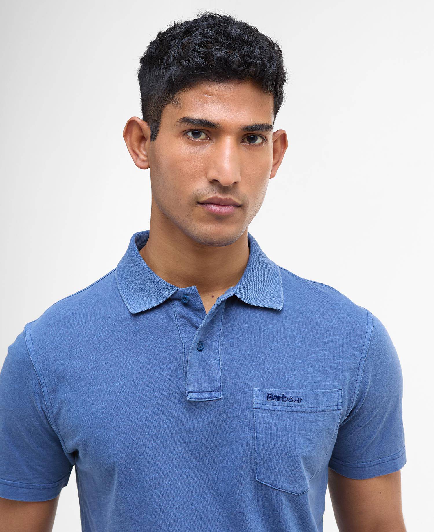 Polo fiammata tinta con pigmenti image number 3