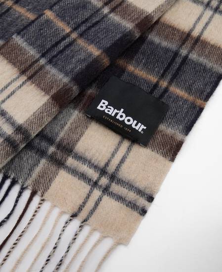 Tartan Scarf Autumn Dress