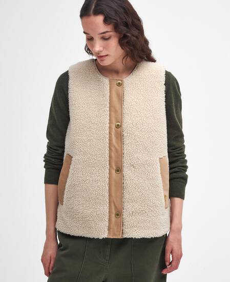 Gilet Dulsie in pile Teddy 