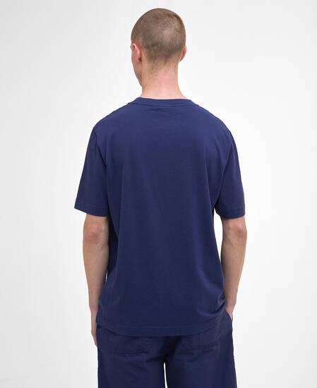 Mass Graphic T-Shirt Pigment Navy