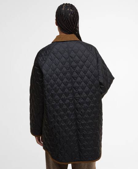 Giacca trapuntata Liddesdale Oversize Black/Classic