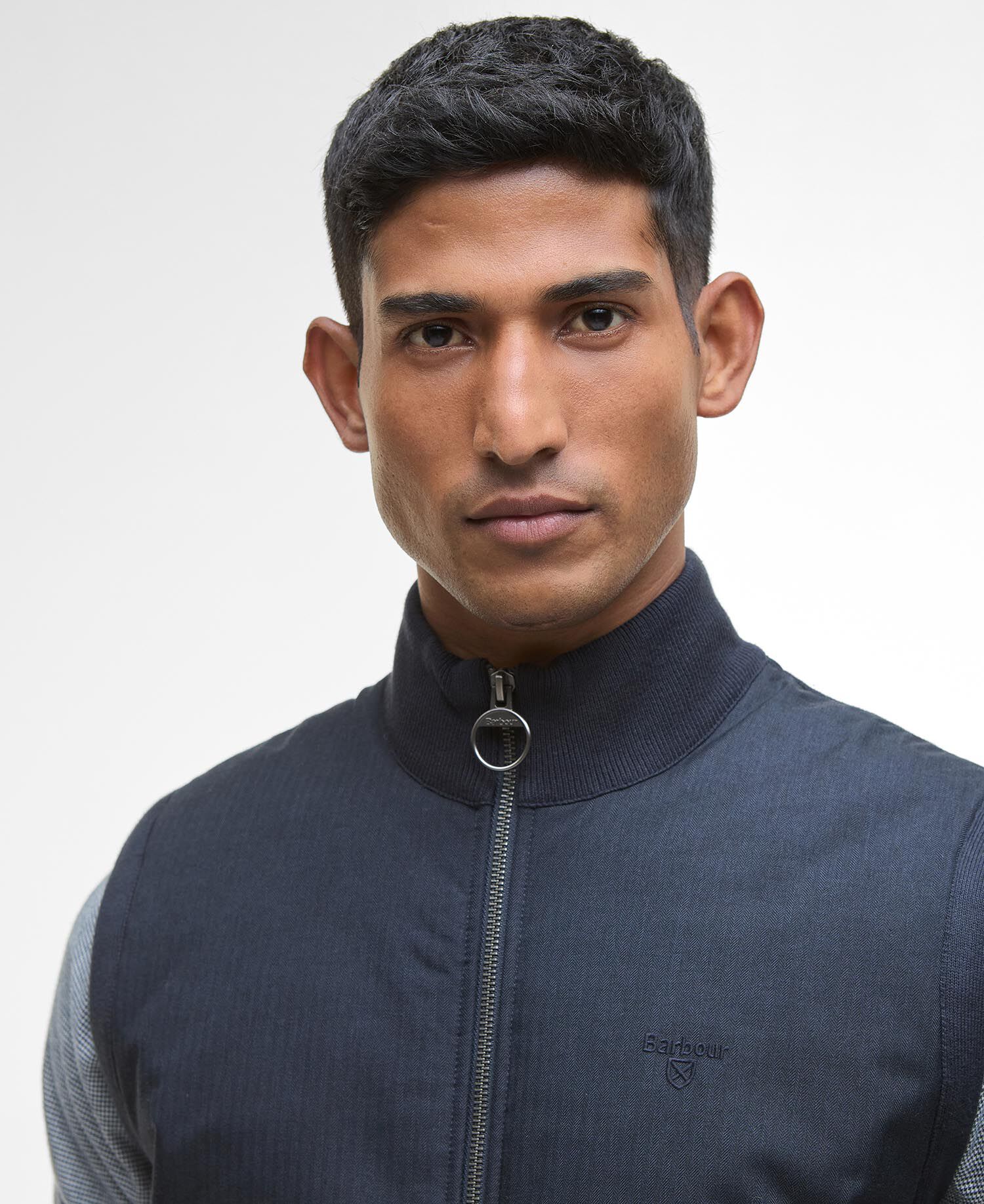 Dryburn Knitted Gilet Navy